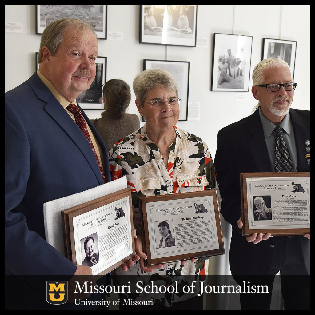 David Rees, Thelma Blumberg and Dave Marner