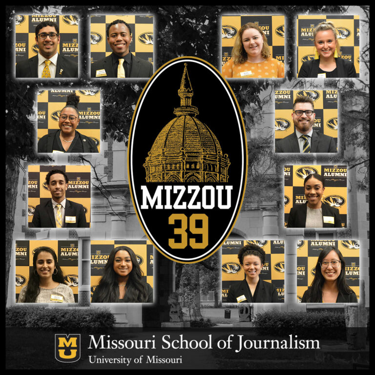 12 Journalism Students Selected for Mizzou ’39 Honors Missouri School