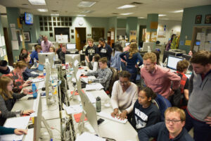 Election Night at the Columbia Missourian