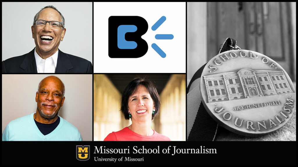 Dean Baquet, Burrell Communications Group, Stanley Nelson and Marina Walker Guevara, MA '05