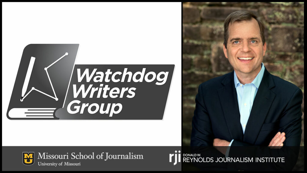 Christopher Leonard, Watchdog Writers Group