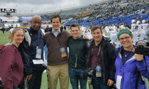 AdZou Students Gets Behind-the-Scenes Look at Super Bowl LI Preparations –  Missouri School of Journalism