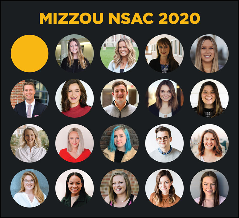 Mizzou 2020 National Student Advertising Competition Team