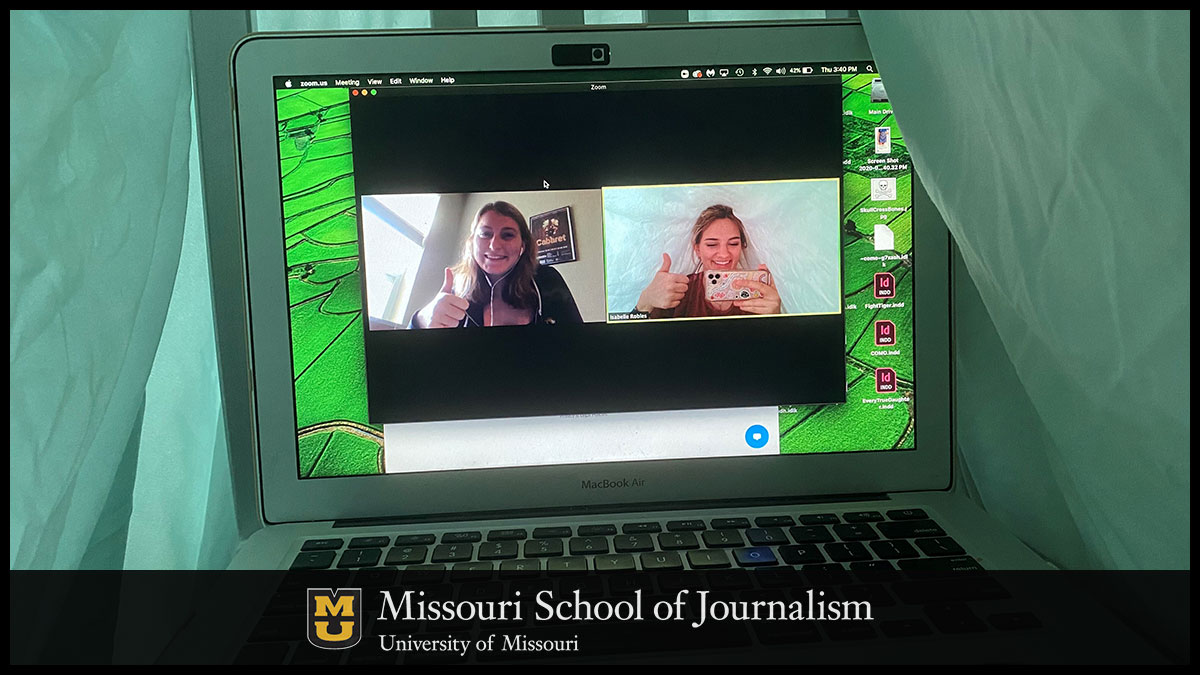 Missouri School of Journalism students working for Missouri Business Alert are sometimes having to get creative during COVID-19 when it comes to creating content and connecting with audiences.