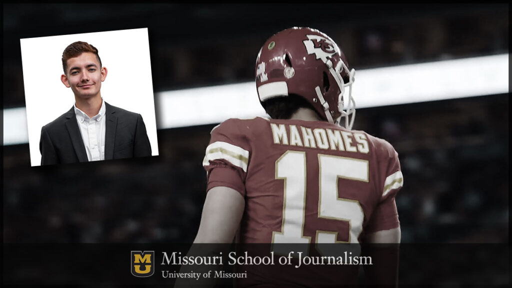 Strategic Communication senior Diego Galicia has grown tremendously as a professional during his time at Mizzou; when the Kansas City Chiefs advanced to Super Bowl LIV, they took Galicia with them.