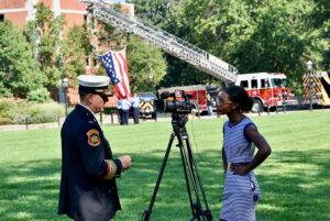 Destinee Patterson interviews Missouri State Fire Marshall Tim Bean