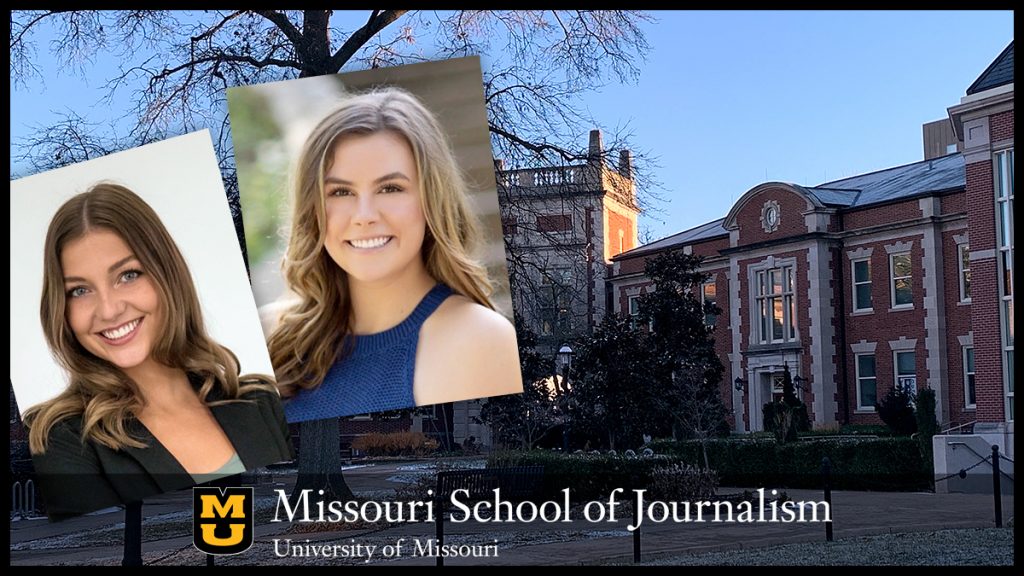 Mizzou’s American Advertising Federation (AAF) chapter has a new president and vice president: Lily Williams and Reagan Van Eaton.