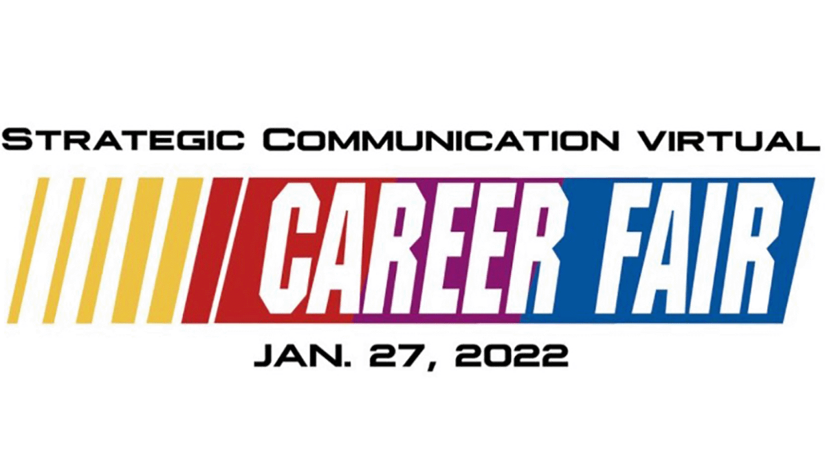Strategic Communications Virtual Career Fair Jan. 27, 2022