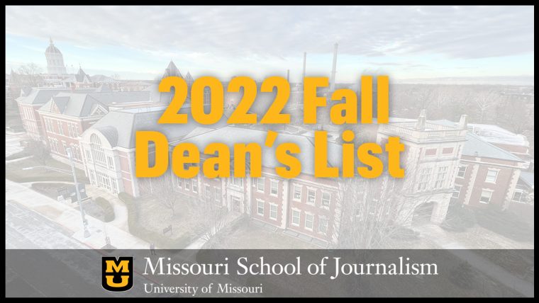2022 Fall Dean's List