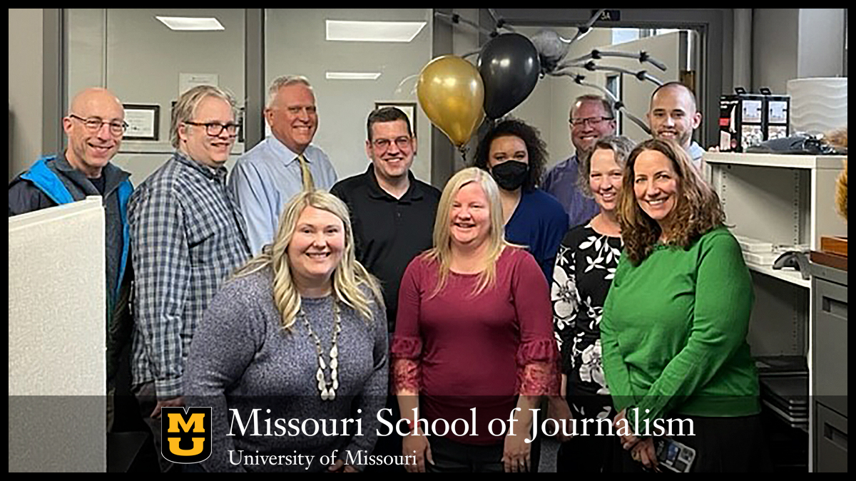 Joe Collins, Missouri School of Journalism IT lead, awarded Extraordinary Service Award