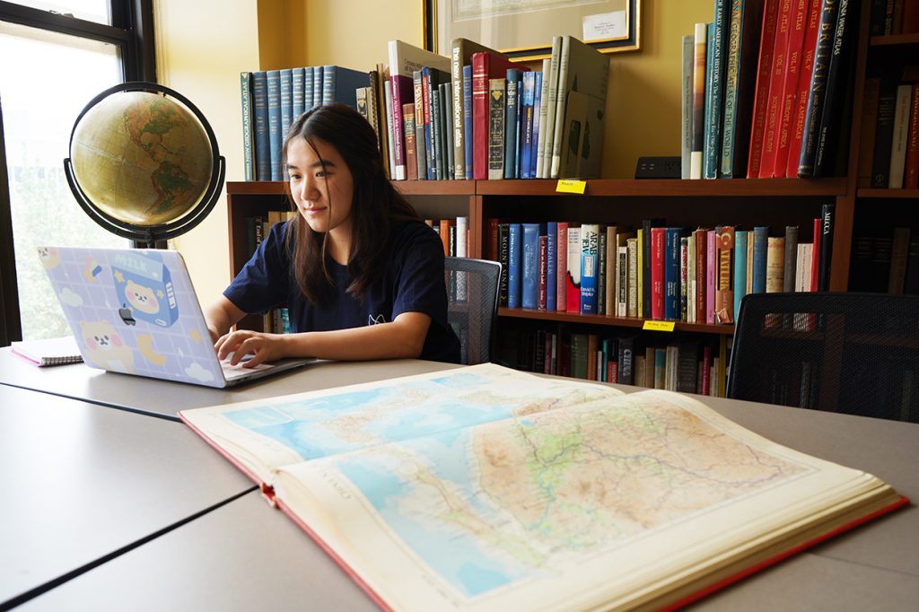 Faith Quist’s research consists of her reading scholarly articles, combing through news reports and watching documentaries, looking for anything tied to North Korean defectors. 