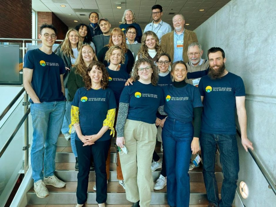 Ag & Water Desk team members attend the Society of Environmental Journalists annual conference in Boise, Idaho, in April. Photo courtesy of Barb Kuensting.