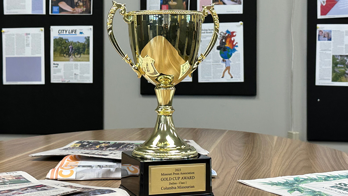 2023 Missouri Press Association Gold Cup Award Dailies Class 1 Columbia Missourian