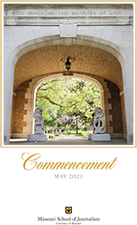 Commencement May 2025 MU School of Journalism