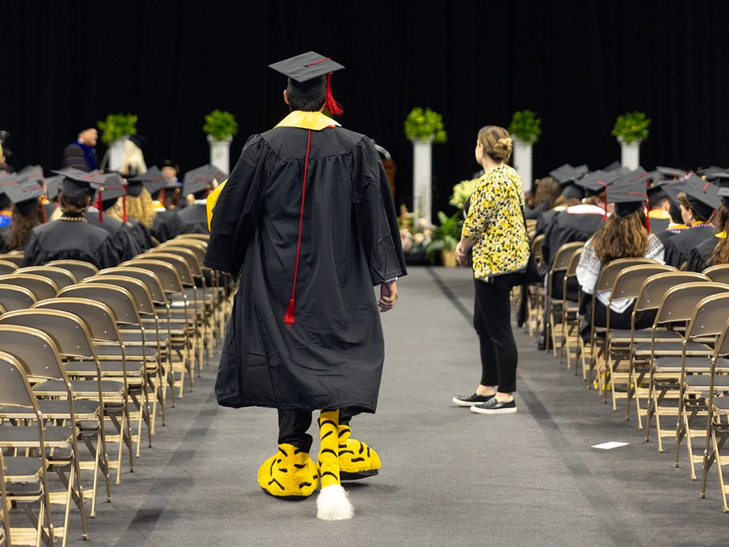 Trevor Lerit graduating