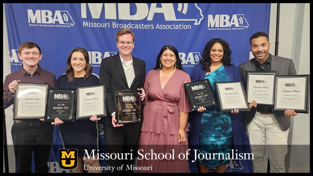 Left to right: Jacob Richey, Beth Finello, John Murphy, Jeimmie Nevalga, Evie Allen and Dominick Lee
