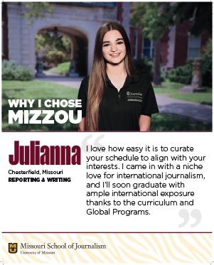 Why I chose Mizzou: Julianna