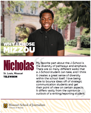 Why I chose Mizzou: Nicholas