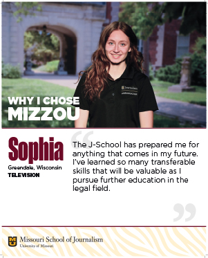Why I chose Mizzou: Sophia