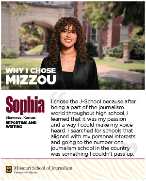 Why I chose Mizzou: Sophia