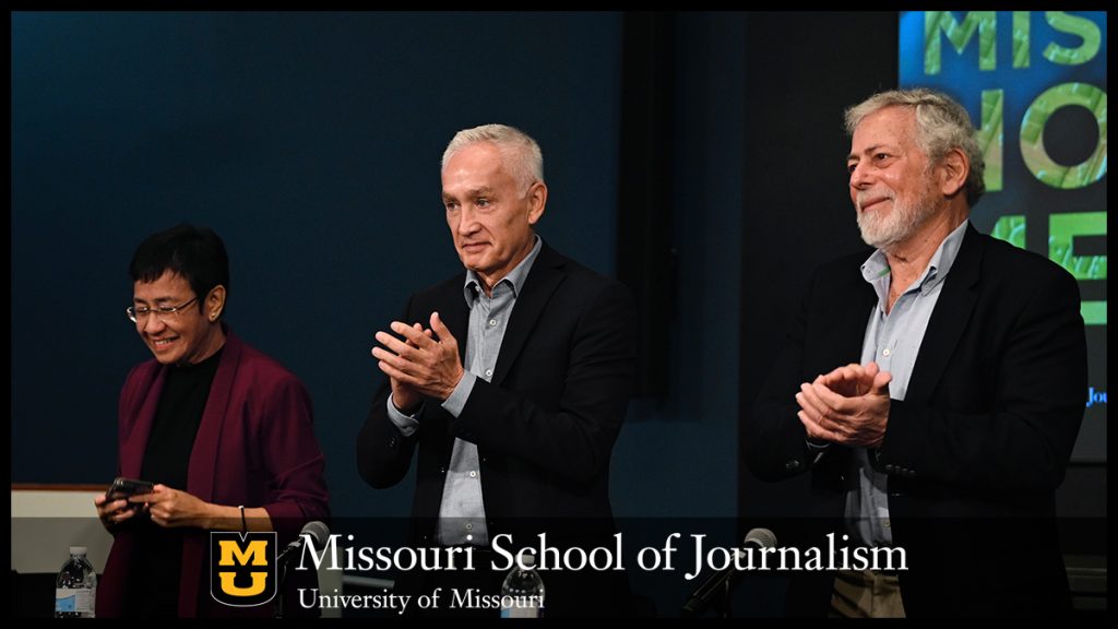 Maria Ressa, Jorge Ramos, Gustavo Gorriti
