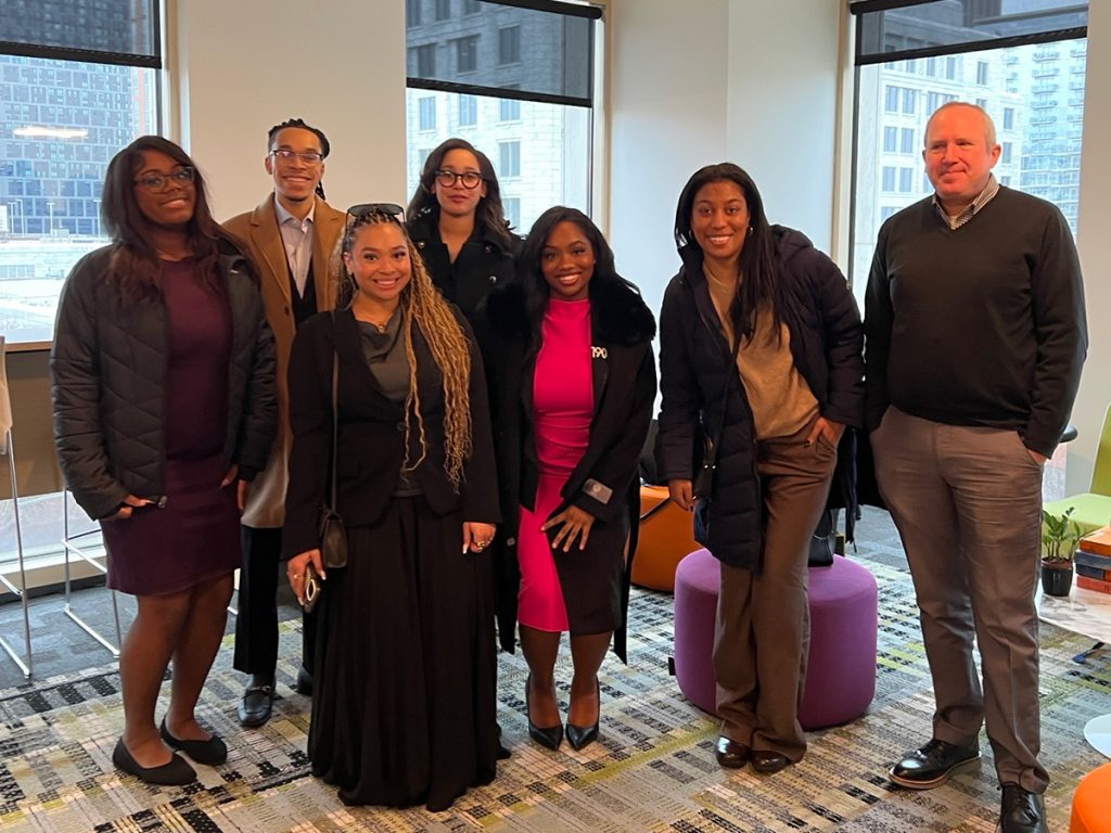 Front row [L-R]: Ashley Jordan, Lexi Lloyd, Serenity Jackson, Brianna Legette; Back row [L-R] BJ Dumas, Bradyn Johnson