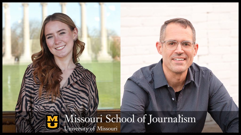 Anna Sago and Jared Schroeder