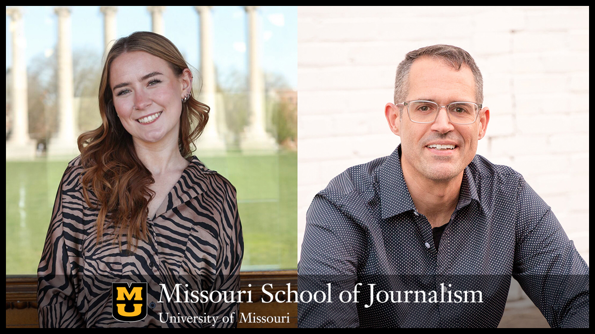 Anna Sago and Jared Schroeder