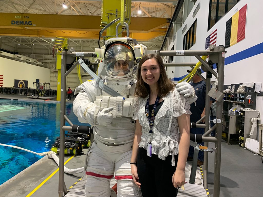 Herrick at the Neutral Buoyancy Lab