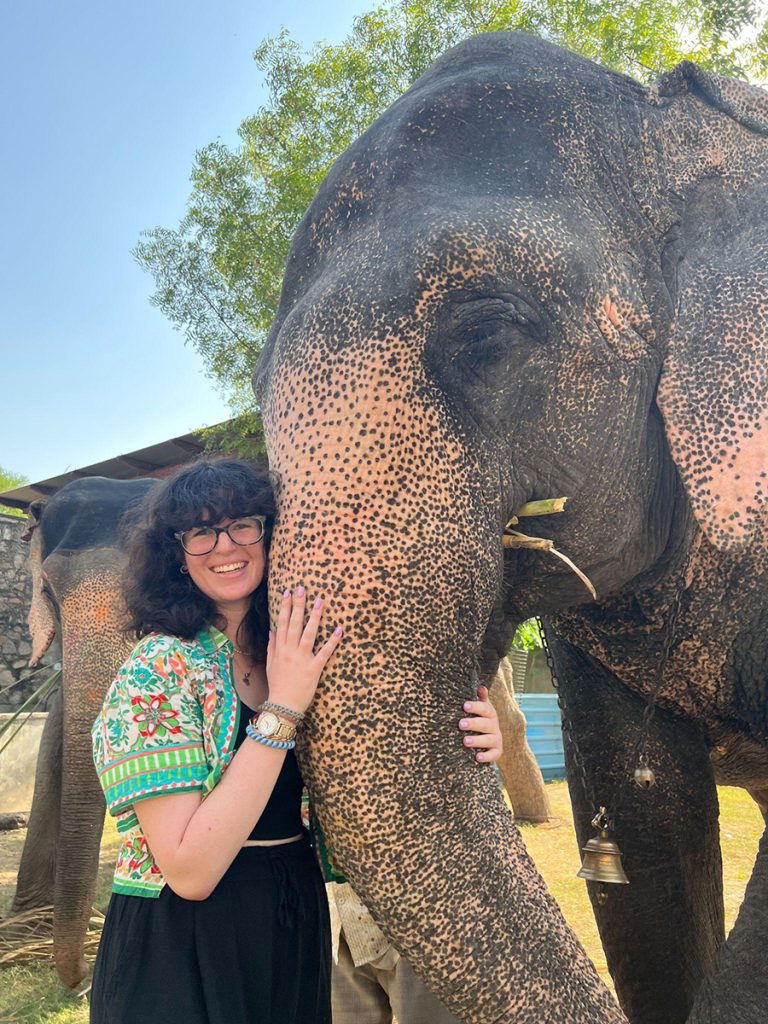 Lorraina Scolaro in India