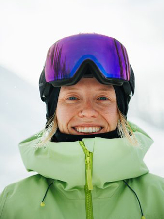 Erin Spong, skier, content creator
