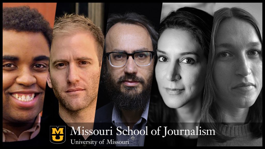 Emmanuel Felton, Brian Goldstone, Dan Kaufman, Azmat Khan, Olivia Paschal