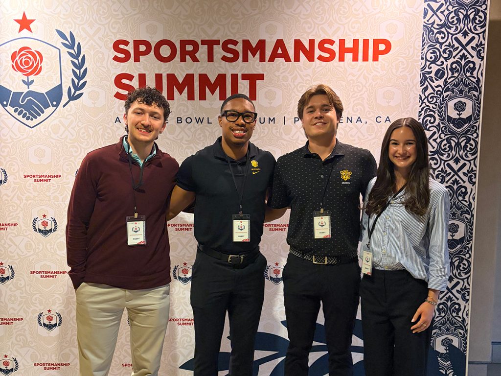 From left: Braden Dresner, Jayden Sudduth, Jackson White, Reesi Nesbitt.