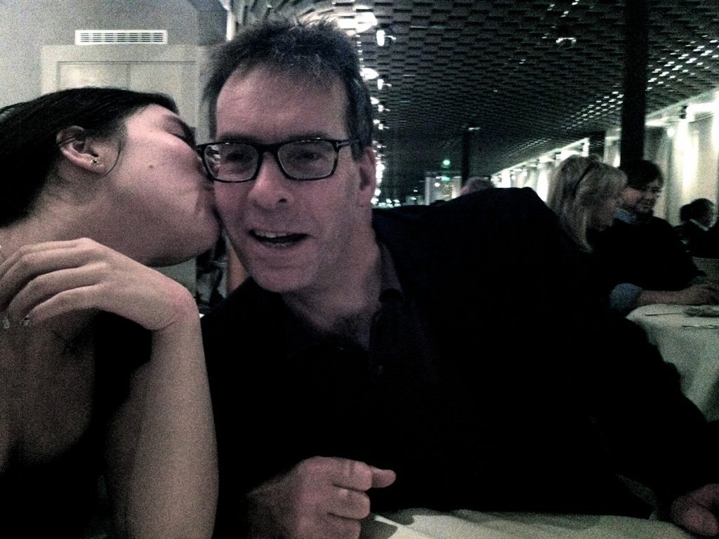 Robert Youngblood with his daughter, Anita, in March 2016.