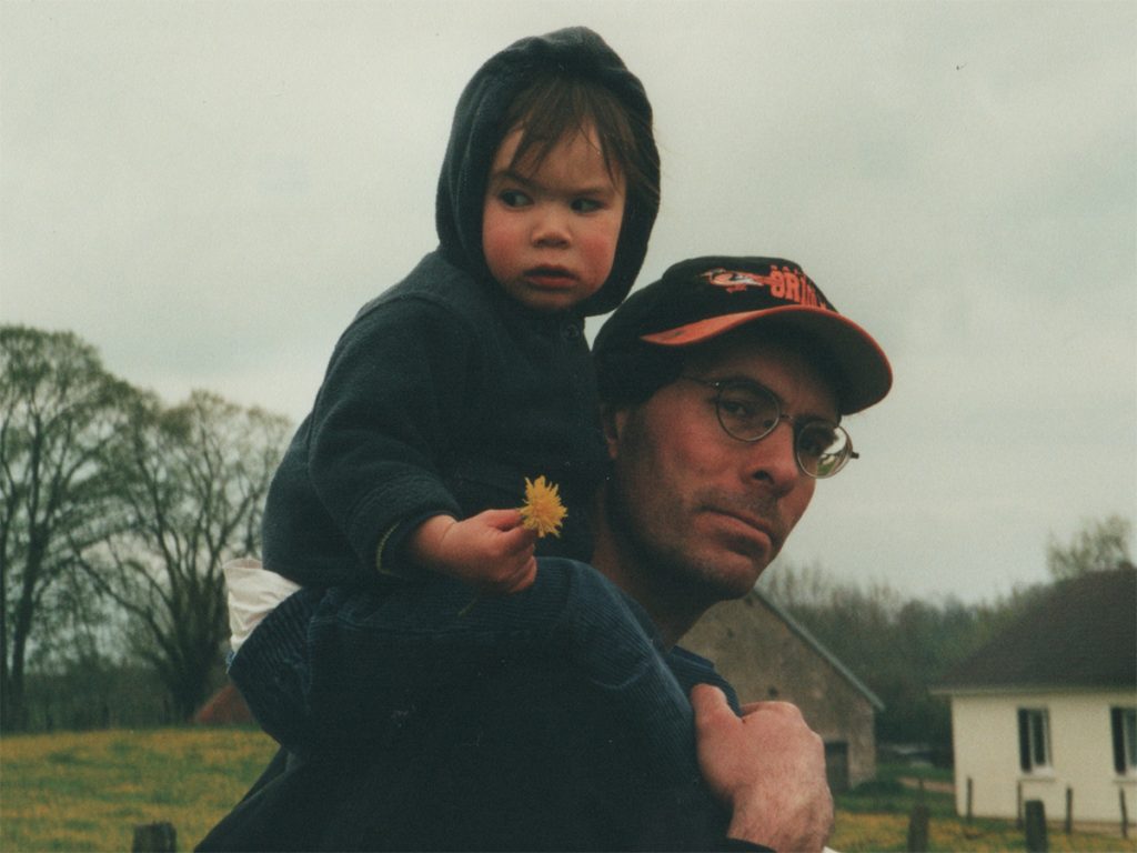 Robert Youngblood with his daughter, Anita, around the year 2000